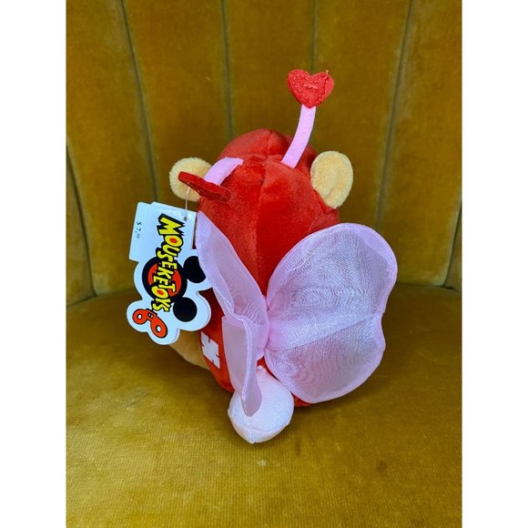 DISNEY FIREFLY POOH - Mini Bean Bag - 8" - NWT - Love Bug Pooh Plush - 2000 - Picture 3 of 8